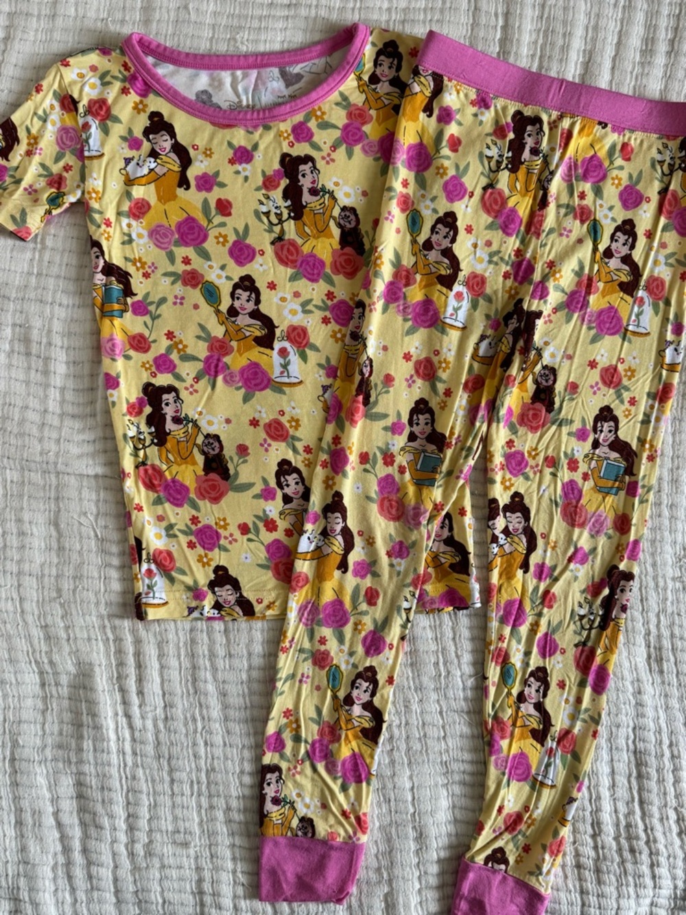 Little Sleepies Belle Character Pajama Set